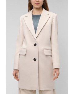 Однобортное пальто из шерсти Paola ray