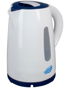 Чайник электрический Томь 1 1 7 л пластик белый т синий 1850 Вт Великие-реки