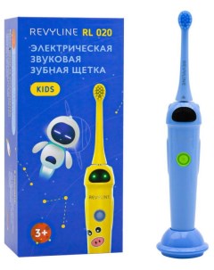 Зубная щетка электрическая детская RL 020 Kids синяя Revyline