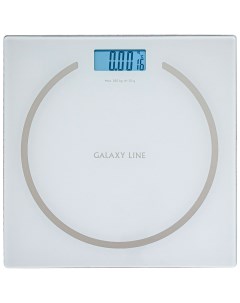 Весы напольные LINE GL 4815 белые Galaxy