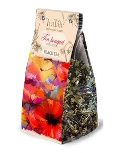 Чай черный Чайный Букет цейлонский листовой c цветками клевера 100 г Teatale