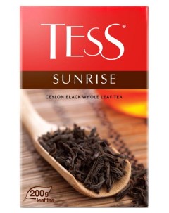 Чай черный Sunrise листовой 200 г Tess