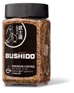 Кофе растворимый Black Katana сублимированный 100 г Bushido