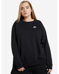Свитшот женский Sportswear Essential Plus Size Черный Nike