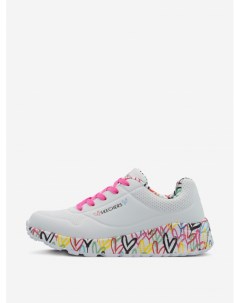 Кроссовки для девочек Uno Lite Мультицвет Skechers