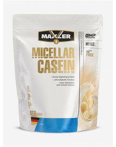 Мицеллярный казеин Micellar Casein Казеиновый протеин 450 гр Банановый молочный коктейль Белый Maxler