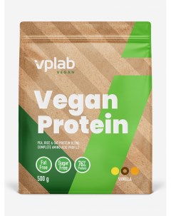 Веганский протеин VPLAB Vegan Protein изолят протеина аминокислоты набор мышечной массы порошок 500  Vplab nutrition