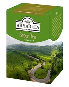 Чай Ahmad Green Tea лист зелен 200г картон кор 1310 1 Ahmad tea