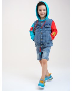 Куртка текстильная джинсовая для мальчиков Playtoday kids