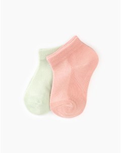 Разноцветные носки для девочки 2 пары Gloria jeans