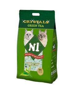 1 наполнитель Crystals Green Tea для взрослых кошек 5 л N1