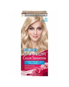 Краска для волос Color Sensation 111 Ультра блонд платин 110 мл Garnier