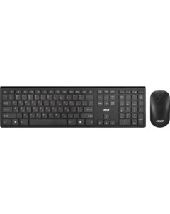 Клавиатура мышь OKR030 клав черный мышь черный USB беспроводная slim Acer