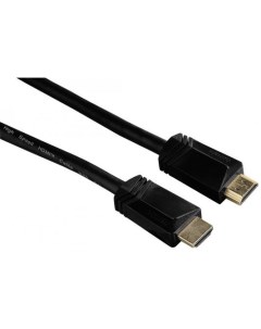 Кабель HDMI 5м 122106 круглый черный Hama