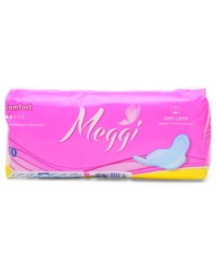 Прокладки женские Комфорт Soft Layer 10 шт MEG 201 Meggi