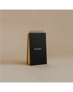Блокнот на пружине Notepad black Falafel books