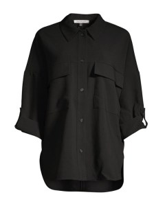Блуза с накладными карманами Cut & pret