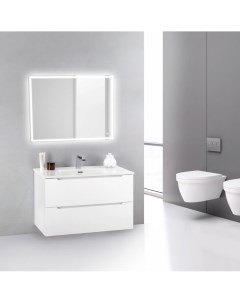 Мебель для ванной Etna 39 80 bianco lucido Belbagno