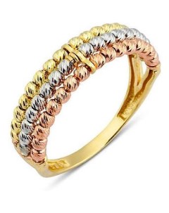 Кольцо из комбинированного золота Mostar jewellery