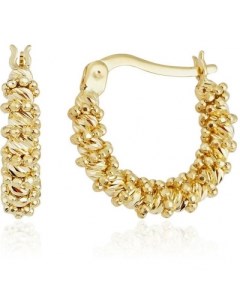 Серьги из жёлтого золота Mostar jewellery