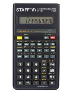 Калькулятор STF 165 инженерный 128 функций 143х78 мм Staff