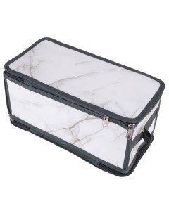 Коробка для хранения Zipper 30 х 15 х 15 см с молнией пластик Домовой