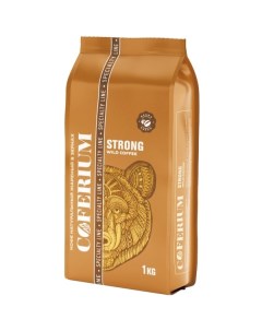 Кофе в зернах COFERIUM Strong Wild Coffee 1 kg Strong Wild Coffee 1 kg Coferium