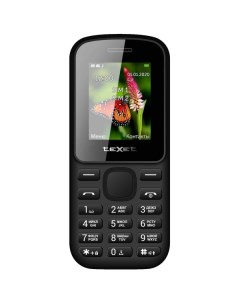 Мобильный телефон teXet TM 130 Black TM 130 Black Texet