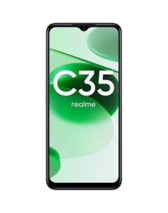Смартфон realme C35 4 128GB Glowing Green RMX3511 зеленый C35 4 128GB Glowing Green RMX3511 зеленый Realme