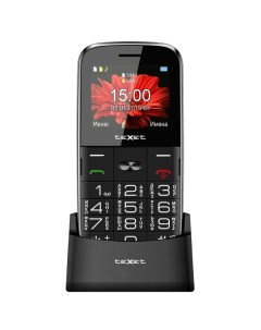 Мобильный телефон teXet TM B227 Black TM B227 Black Texet
