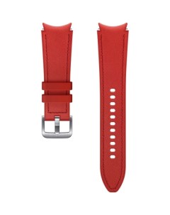 Сменный ремешок Samsung Hybrid Leather Galaxy Watch4 Classic M L красный Hybrid Leather Galaxy Watch
