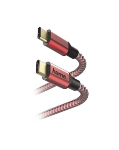 Кабель USB Type C Hama 1 5 м USB Type C Red 00183289 1 5 м USB Type C Red 00183289