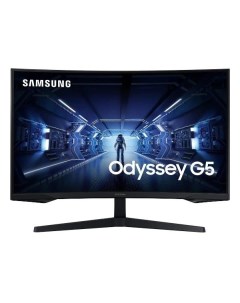 Монитор игровой Samsung Odyssey G5 32 VA черный C32G55TQBI Odyssey G5 32 VA черный C32G55TQBI