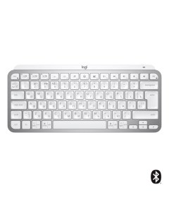 Клавиатура беспроводная Logitech MX Keys Mini Pale Grey русская раскладка MX Keys Mini Pale Grey рус