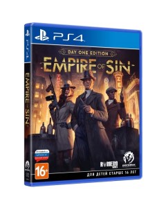 PS4 игра Paradox Interactive Empire of Sin Издание первого дня Empire of Sin Издание первого дня Paradox-interactive