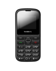 Мобильный телефон teXet TM B316 Black TM B316 Black Texet