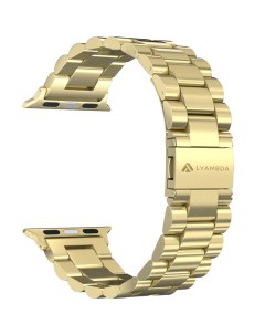 Стальной ремешок LYAMBDA KEID для Apple Watch 38 40 41 mm DS APG 02 40 GL Gold KEID для Apple Watch  Lyambda