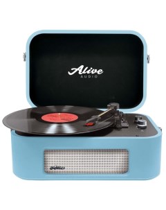 Виниловый проигрыватель Alive Audio STORIES Turquoise Bluetooth STR 06 TS STORIES Turquoise Bluetoot Alive audio