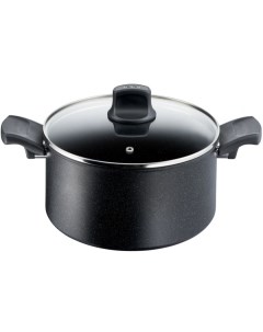 Кастрюля Tefal Black Stone с крышкой G2814602 Black Stone с крышкой G2814602