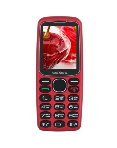 Мобильный телефон teXet TM B307 Red TM B307 Red Texet