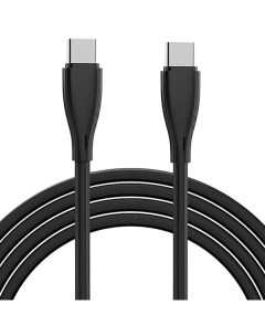 Кабель USB Type C Carmega C C PVC 1 м черный C C PVC 1 м черный