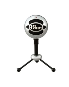 Игровой микрофон для компьютера Blue Snowball Brushed Aluminum 988 000175 Snowball Brushed Aluminum 