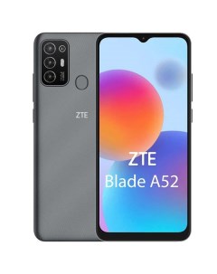 Смартфон ZTE Blade A52 4 64GB Grey Blade A52 4 64GB Grey Zte