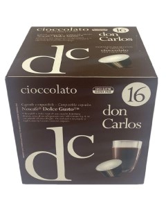 Кофе в капсулах Don Carlos CIOCCOLATO горячий шоколад CIOCCOLATO горячий шоколад Don carlos
