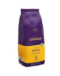 Кофе в зернах Lofbergs Brazil Medium Roast 1000g Brazil Medium Roast 1000g