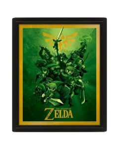 Сувенир Pyramid 3D постер The Legend Of Zelda Link 3D постер The Legend Of Zelda Link