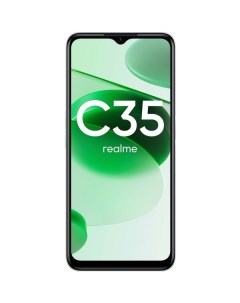 Смартфон realme C35 4 64GB Glowing Green RMX3511 зеленый C35 4 64GB Glowing Green RMX3511 зеленый Realme
