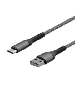 Кабель USB Type C InterStep USB2 0 0 2м Dark Grey USB2 0 0 2м Dark Grey Interstep