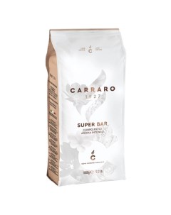 Кофе в зернах Caffe Carraro Super Bar 1 кг Super Bar 1 кг Caffe carraro
