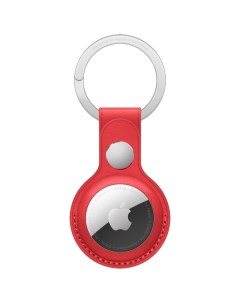 Кожаный брелок Apple для AirTag Leather Key Ring PRODUCT RED MK103ZM A для AirTag Leather Key Ring P